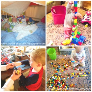 Construction Play Obsessed - Lego, Blocks, Cubes, Tent Building - you name it Doodles loves it! (and so does his little sister!)