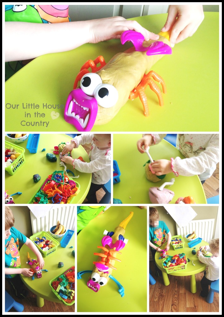 Playdough fun with our toolkit
