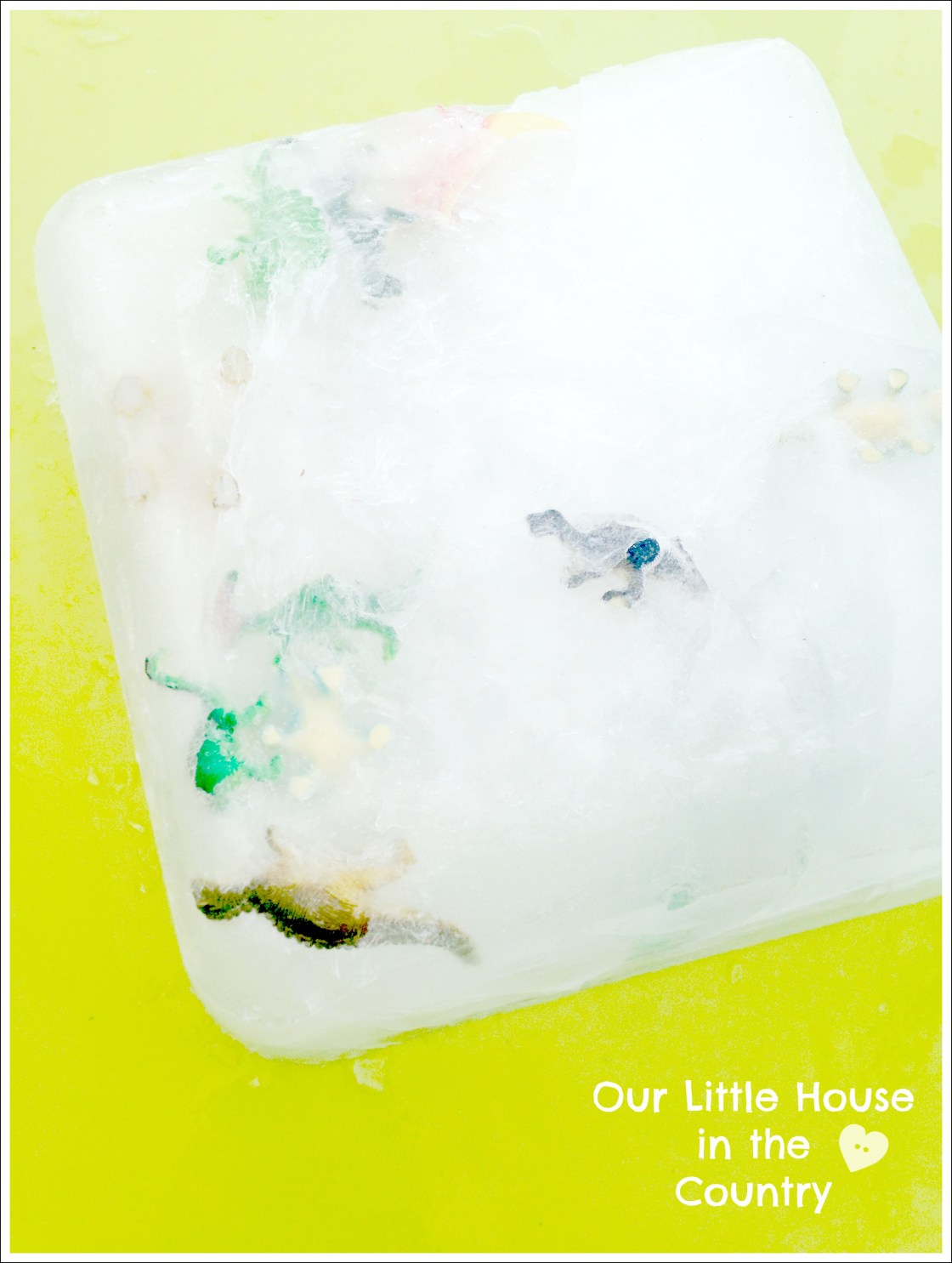 Ice Cube Inside What’s Inside the Ice-Cube? – Outdoor Summer Fun! – Our Little House in ...