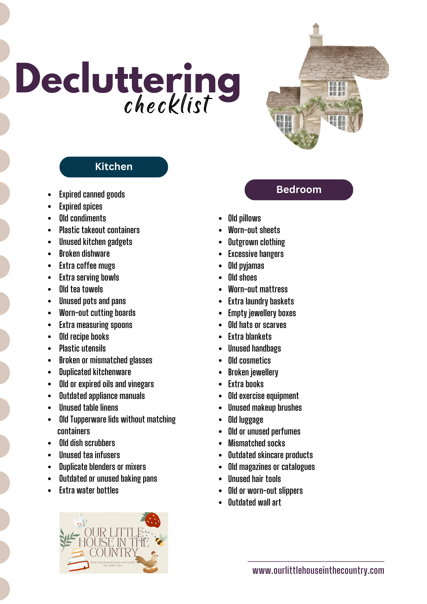Decluttering Made Easy: A Step-by-Step Guide – Our Little House in the ...